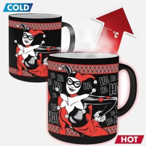 Dc-Comics-Harley-Quinn-Psychotic-Heat-Change-Mug-1 - Kaboom Collectibles