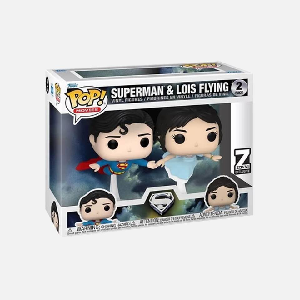 Funko-Pop-Dc-Heroes-Superman-Lois-Flying-2-Pack-Exclusive-1 - Kaboom Collectibles