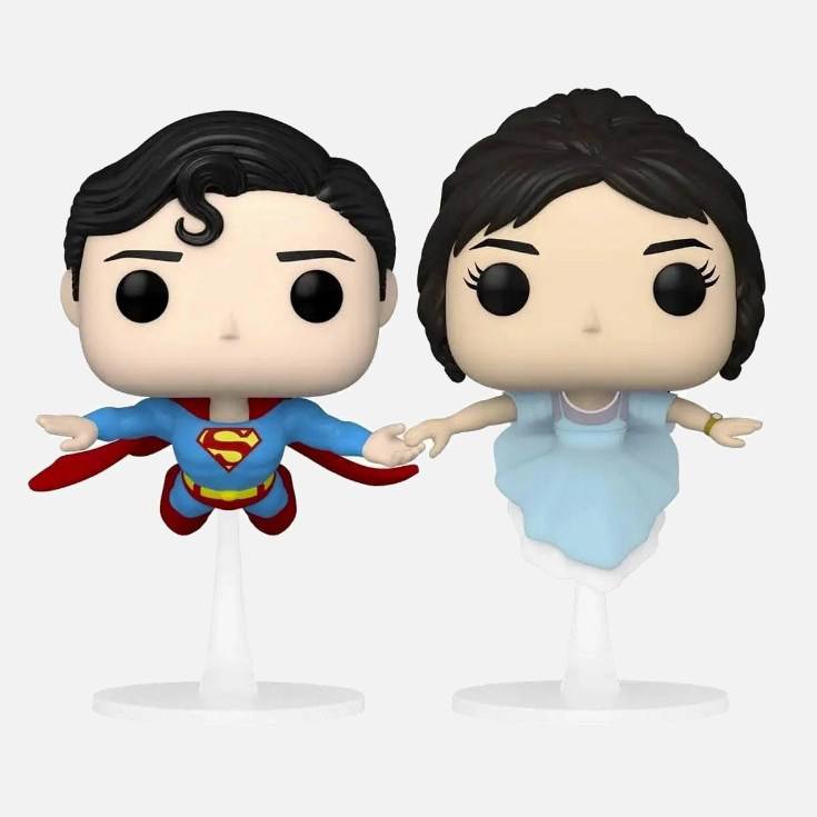 Funko-Pop-Dc-Heroes-Superman-Lois-Flying-2-Pack-Exclusive - Kaboom Collectibles