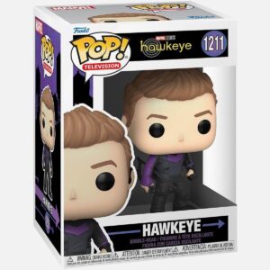 Funko-Pop-Marvel-Hawkeye-Hawkeye-Bobble-Head-1211-1 - Kaboom Collectibles