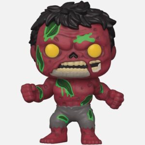 Funko-Pop-Marvel-Zombies-Red-Hulk-Bobble-Head-790 - Kaboom Collectibles