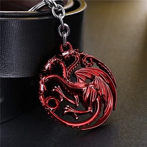 Game-of-Thrones-Keychain-a-Song-of-Ice-Targaryen-House-Red-With-Blister-Card-Packaging-1 -