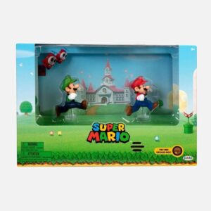 Mario-and-Luigi-Figures-With-Interactive-Background-Sound-Summer-Convention-2020 - Kaboom Collectibles