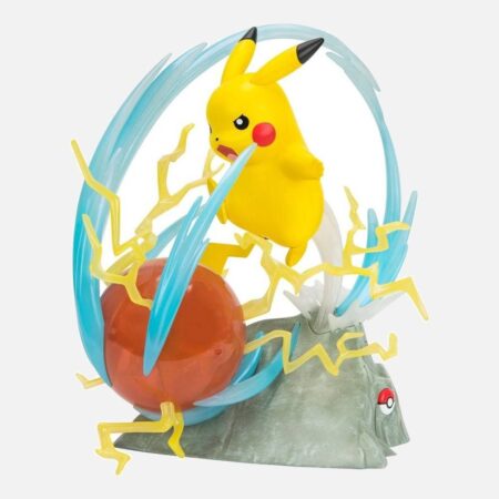 Pokemon-25th-Anniversary-Light-Up-Deluxe-Statue-Pikachu-33cm - Kaboom Collectibles