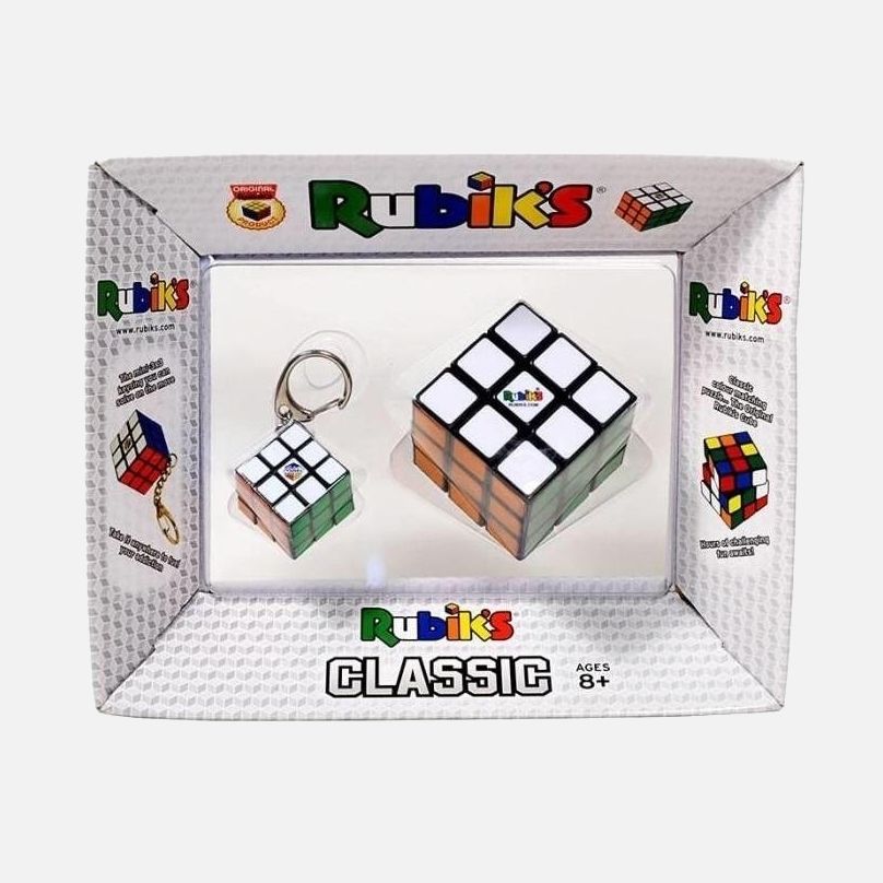 Rubiks-Cube-Classic-Gift-Set-4x4-Rubik-S-Cube-Keychain-1 - Kaboom Collectibles