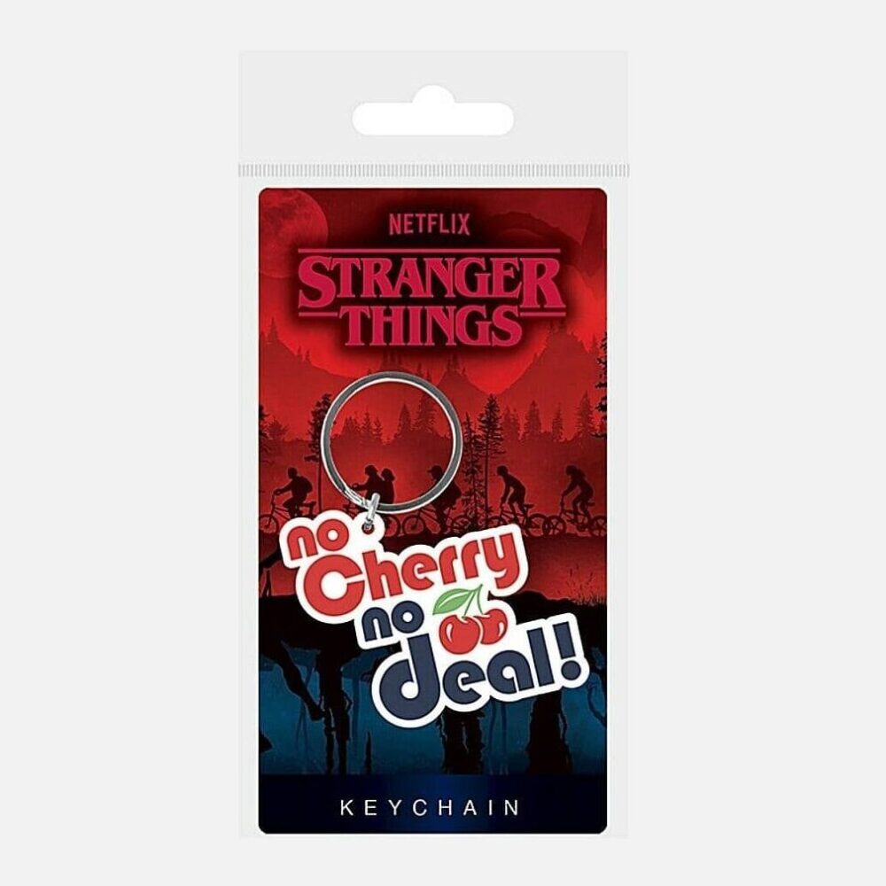 Stranger-Things-No-Cherry-No-Deal-Keychain-1 -