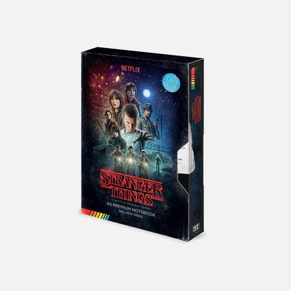 Stranger-Things-Vhs-Premium-A5-Notebook-2 -