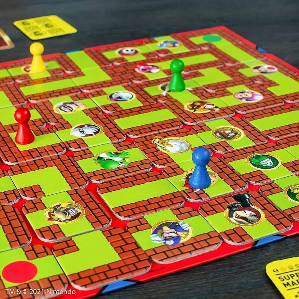 Super-Mario-Labyrinth-Family-Board-Game-3 - Kaboom Collectibles