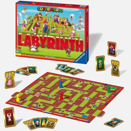 Super-Mario-Labyrinth-Family-Board-Game - Kaboom Collectibles