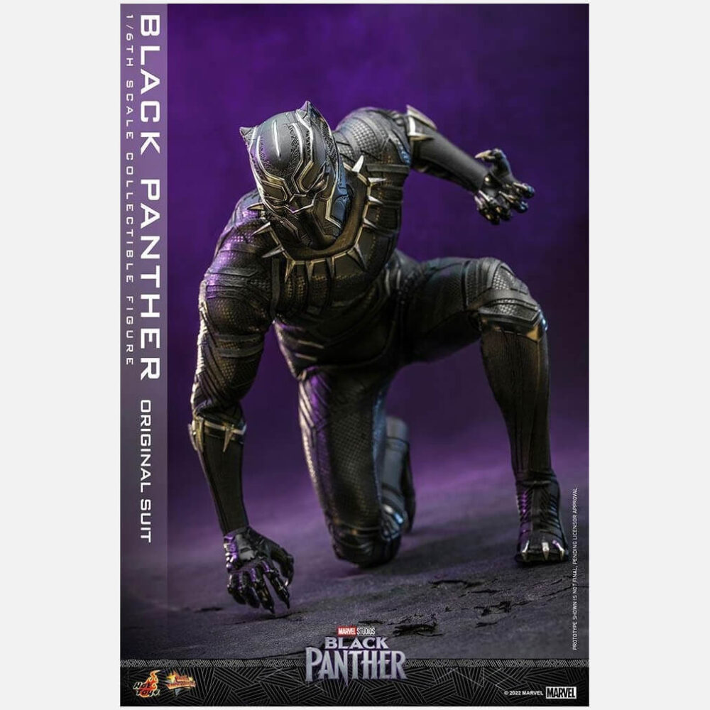 Black-Panther-Hot-Toys-Masterpiece-Black-Panther-Original-Suit-Action-Figure-31cm-4 - Kaboom Collectibles