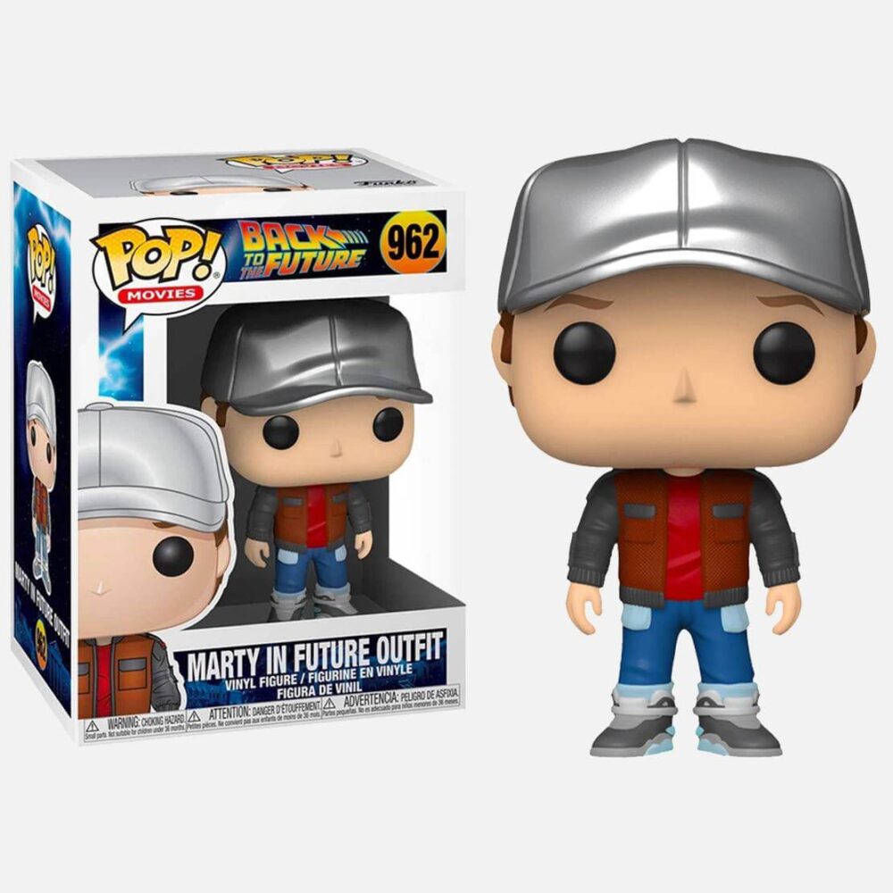 Funko-Pop-Back-to-the-Future-Marty-in-Future-Outfit - Kaboom Collectibles