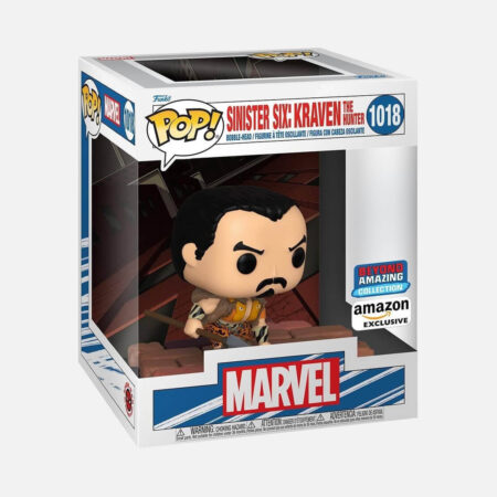 Funko-Pop-Deluxe-Marvel-S-Sinister-6-Kraven-the-Hunter-1018-Bobble-Head-Exclusive - Kaboom Collectibles