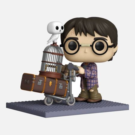 Funko-Pop-Harry-Potter-Deluxe-Harry-Pushing-Trolley - Kaboom Collectibles