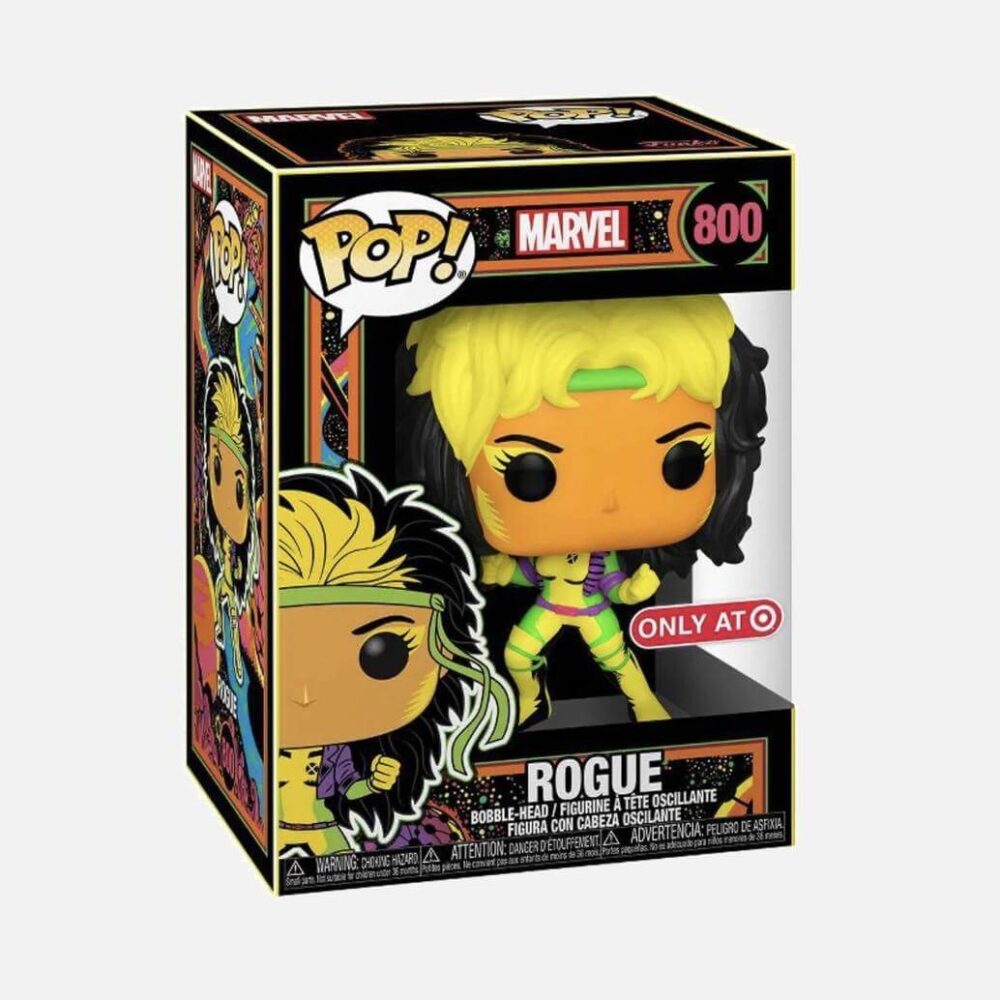 Funko-Pop-Marvel-Marvel-Rogue-Blacklight-Limited-2 - Kaboom Collectibles