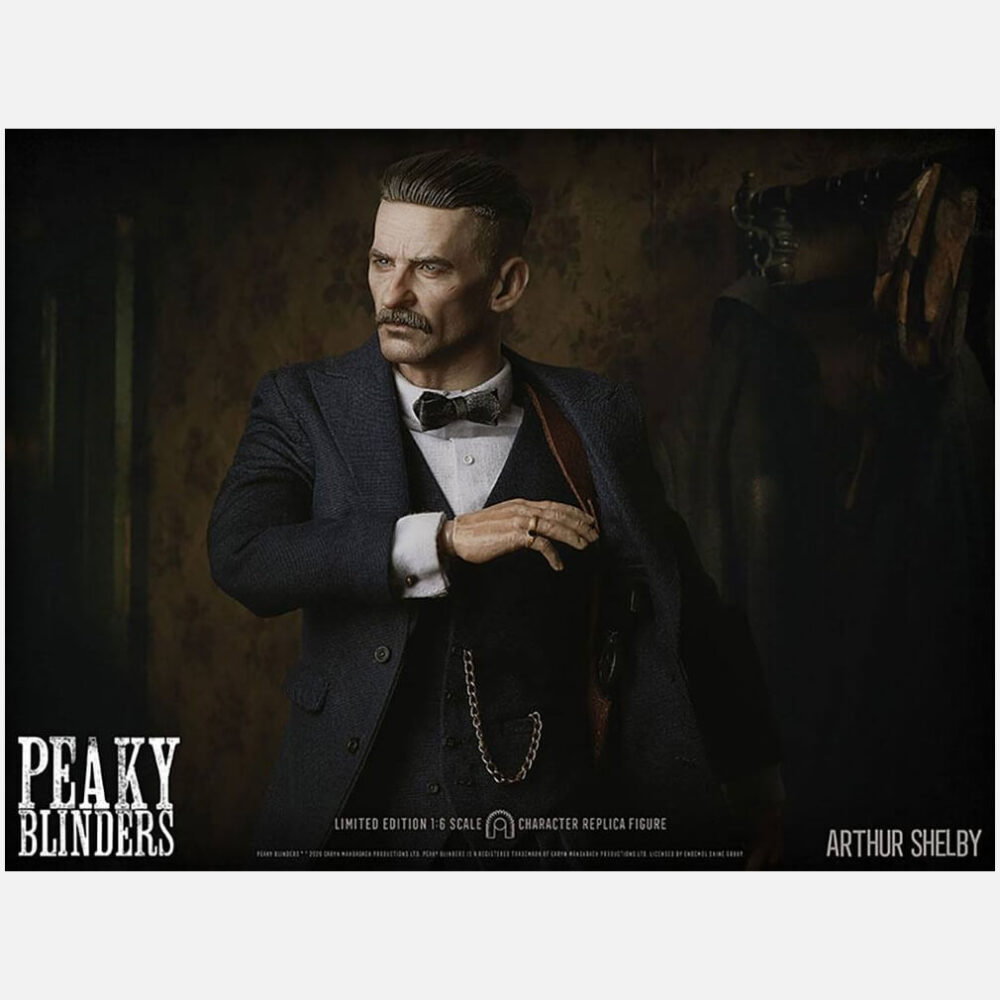 Peaky-Blinders-Arthur-Shelby-Action-Figure-1-6-Limited-Edition-2000-Pieces-Only-30-Cm-5 - Kaboom Collectibles