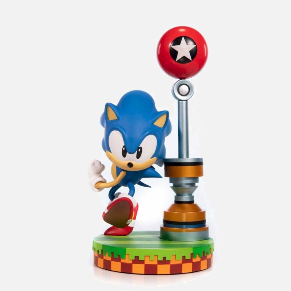 Sonic-the-Hedgehog-Sonic-Statue-28cm - Kaboom Collectibles