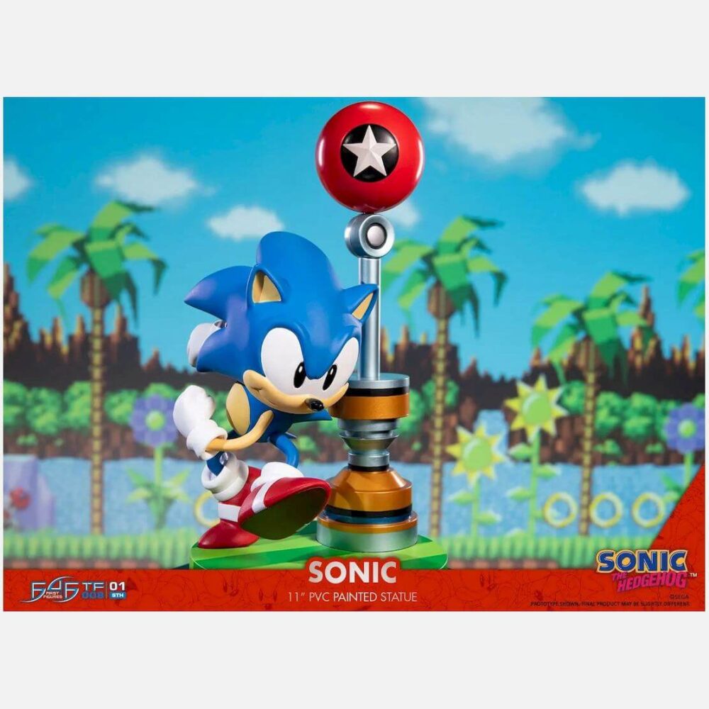Sonic-the-Hedgehog-Sonic-Statue-28cm-4 - Kaboom Collectibles