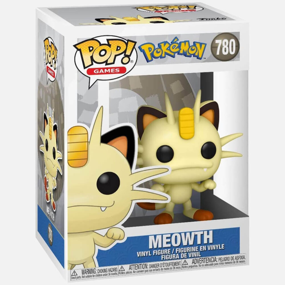 Funko-Pop-Pokemon-Meowth-780-2 - Kaboom Collectibles