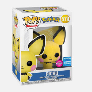 Funko-Pop-Pokemon-Pichu-Flocked-2020-Limited-Edition-Exclusive-579-2 - Kaboom Collectibles