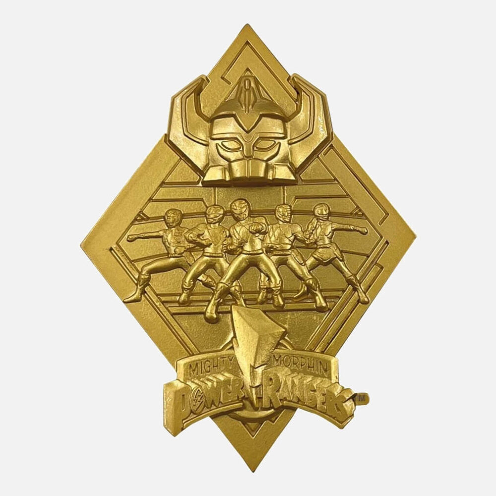 Power-Rangers-Medallion-Limited-Edition-Gold-Plated -